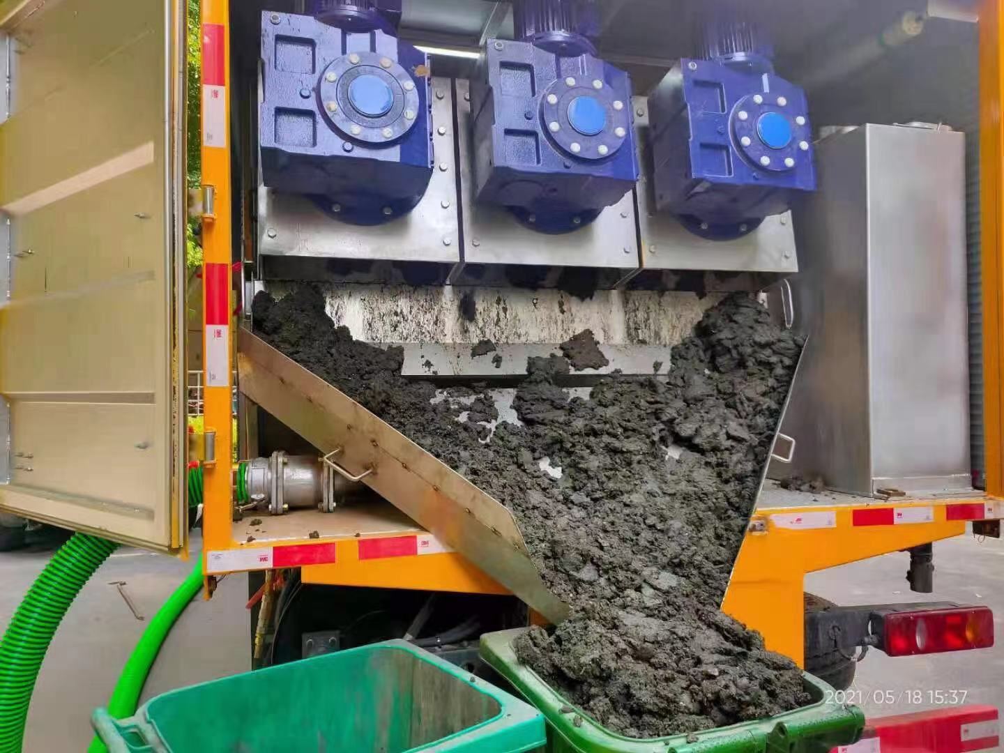 耿马化粪池清掏城市维护站-泥浆净化干湿分离处理